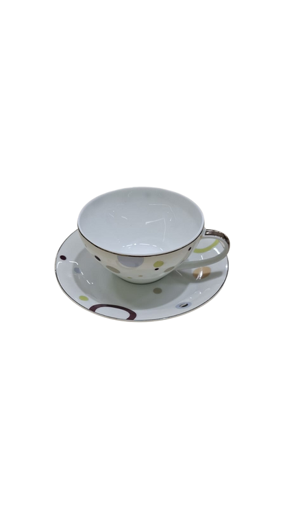 Celeste Tea Cup And Saucer