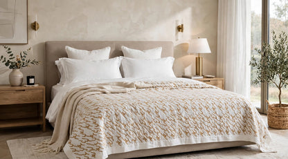Alto Blc/Ter Quilted bedspre