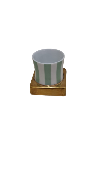 Galerie Royale Green Mustard Pot