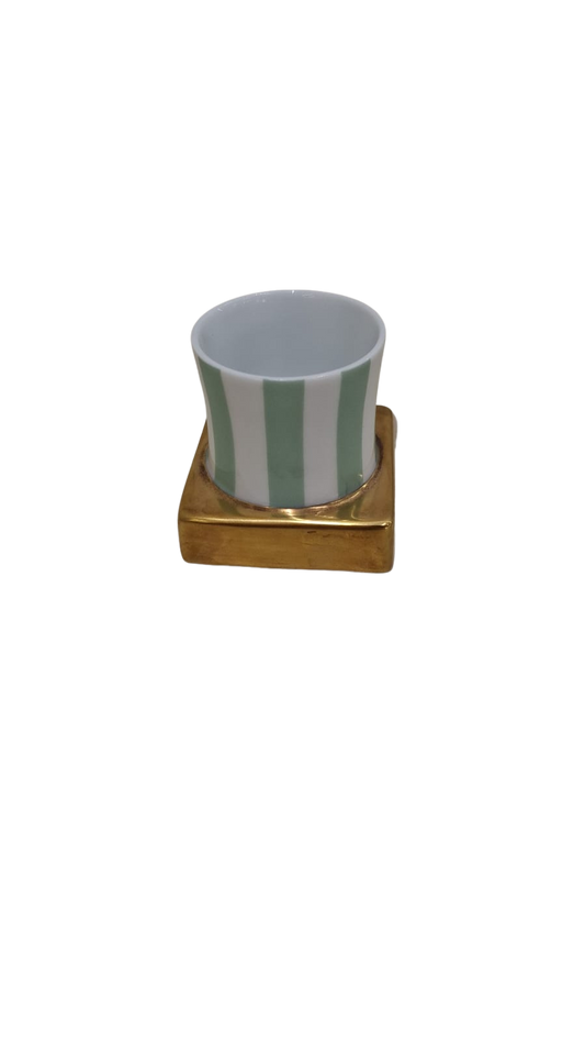 Galerie Royale Green Mustard Pot