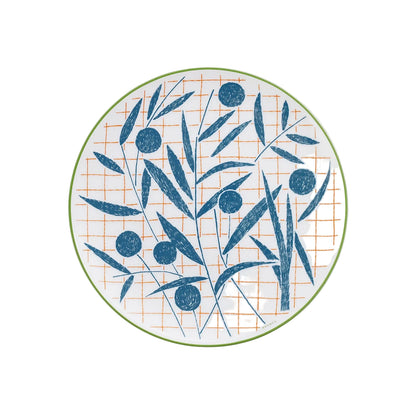 «Զբոսանք այգում» կապույտ աղանդերի ափսե