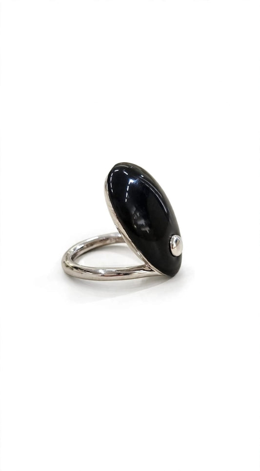 Galet Black Ring