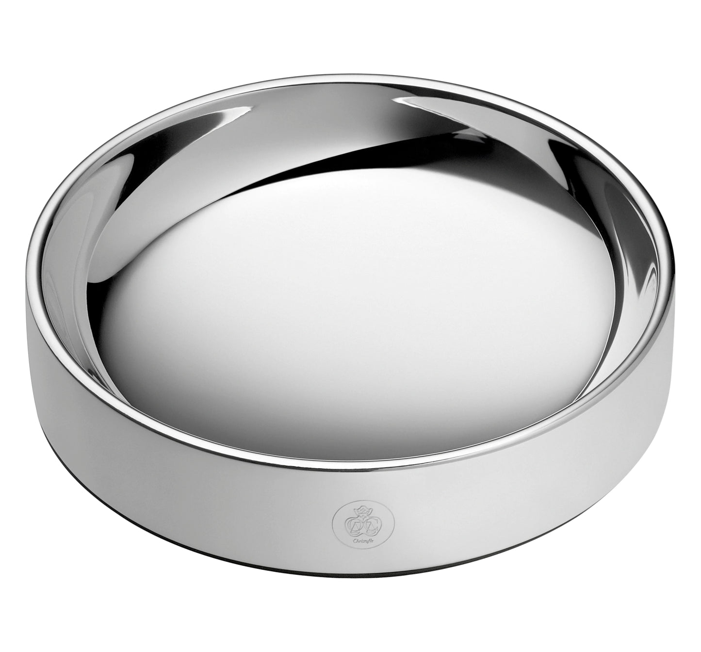 Silver time bowl high silver-plated