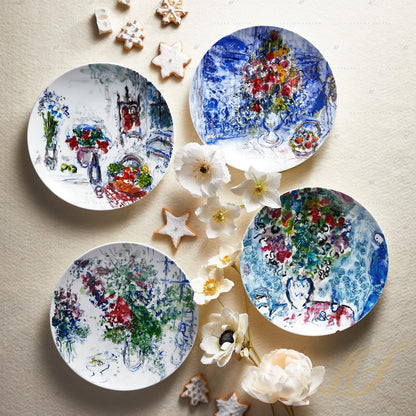 Les Bouquets De Fleurs De Marc Chagall Sugar Bowl