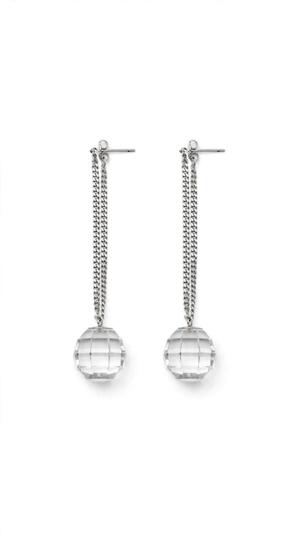 Face Ch Stud Earrings