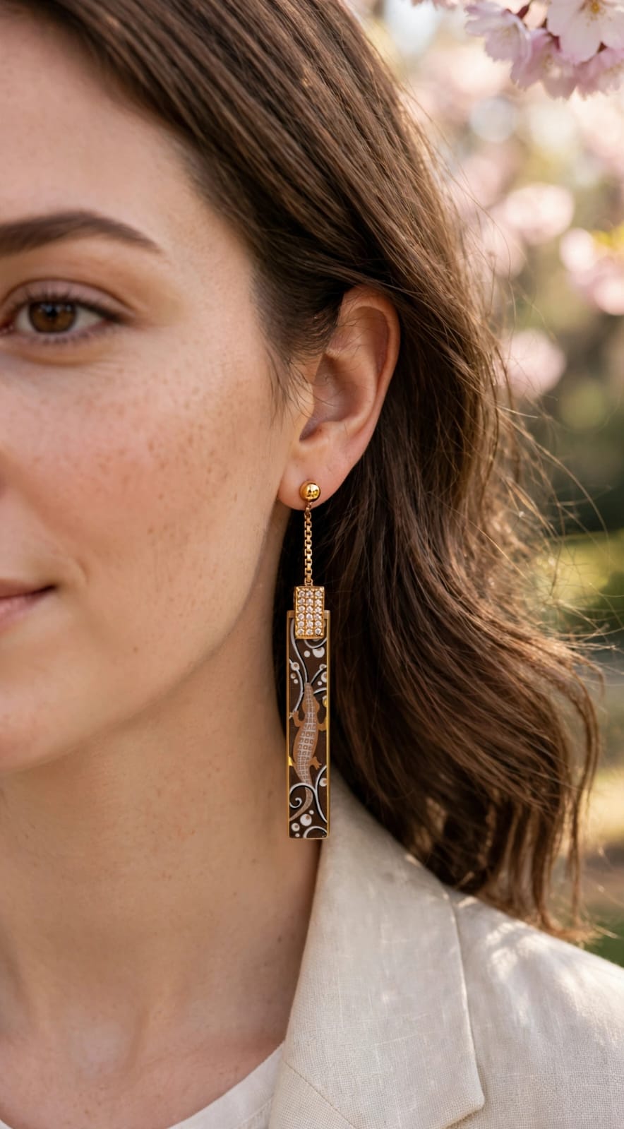 Croco Earings