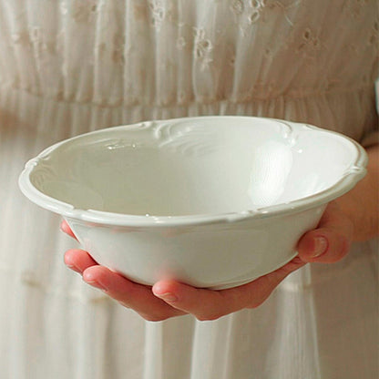 Rocaille White Set of 2 Cereal Bowls XL