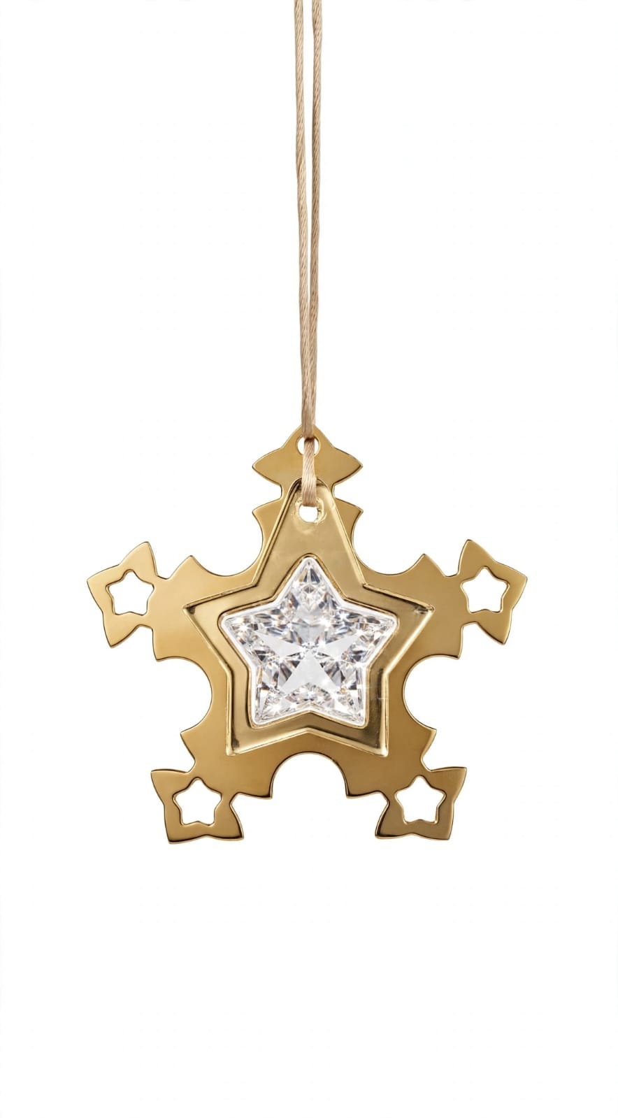 Noel Shooting Star Ornament 3D