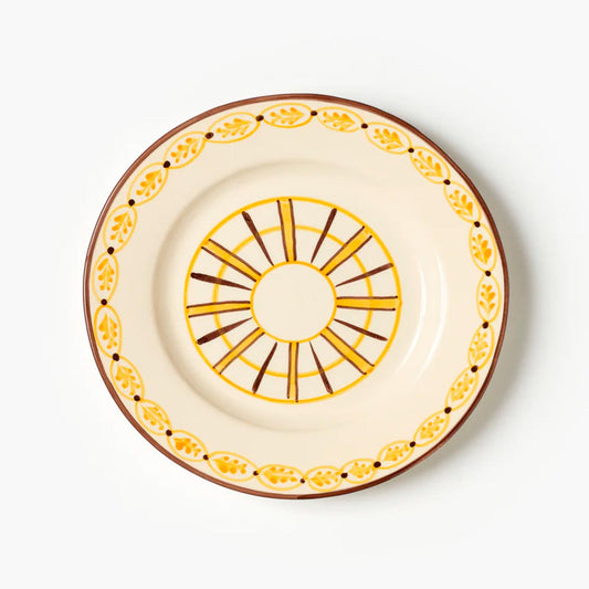 Linea Yellow Dessert Plate