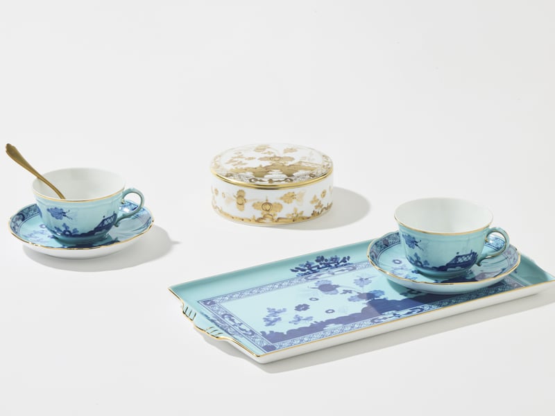 Oriente Italiano Iris Coffee Saucer