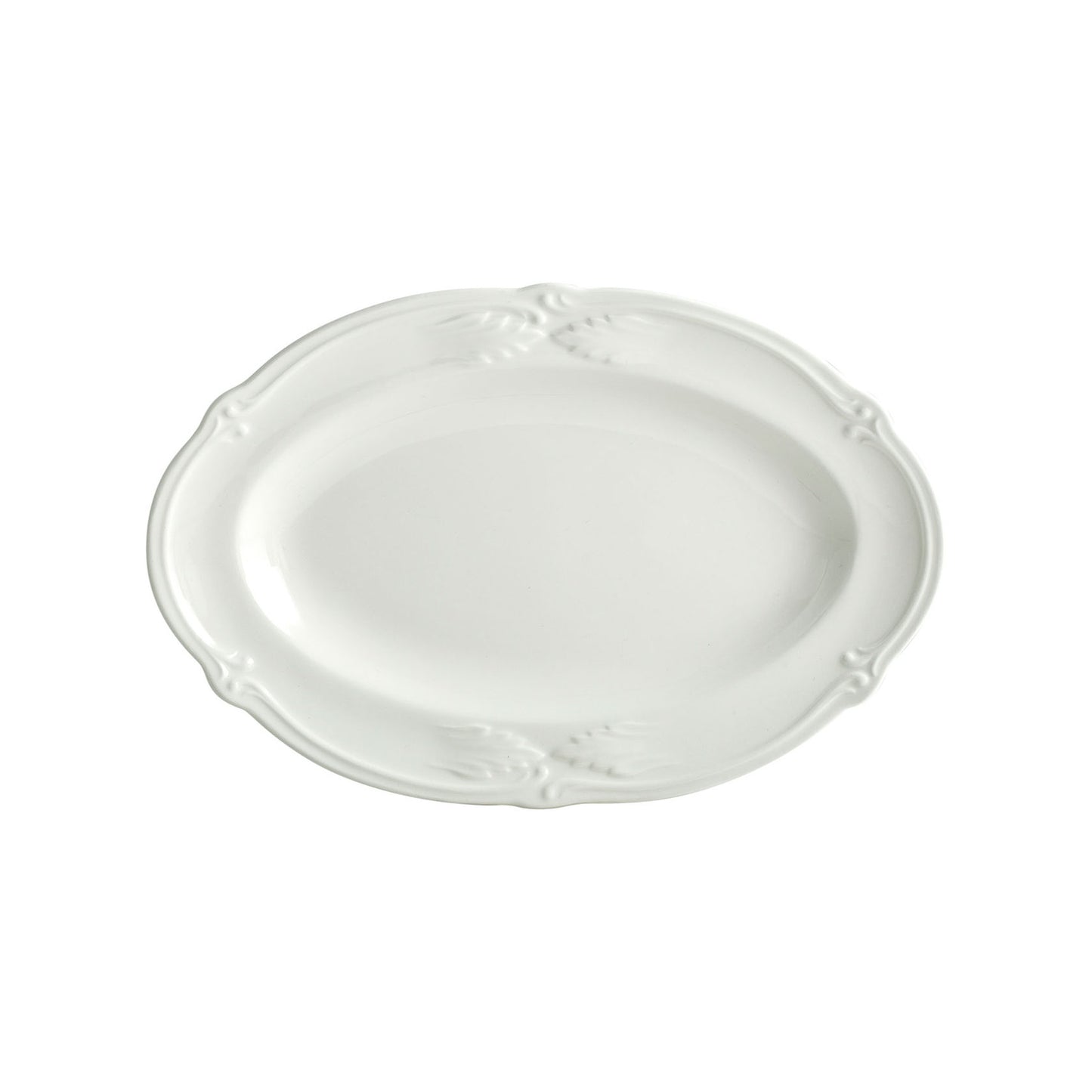 Rocaille White Pickle Dish