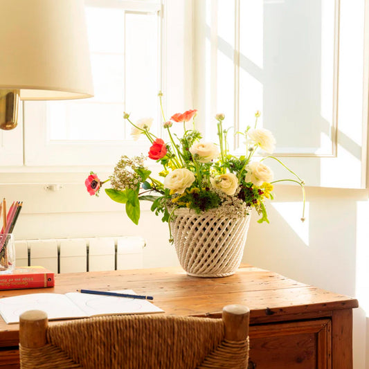 Amelia Small Bread Basket / Olive Basket - Sand