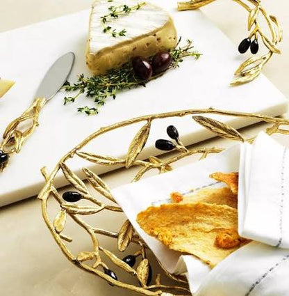 Olive Branch Cheese Board with Knife