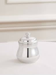 Albi  Silver-Plated Sugar Bowl with Lid