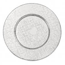 Jardin D'Eden silver-plated underplate