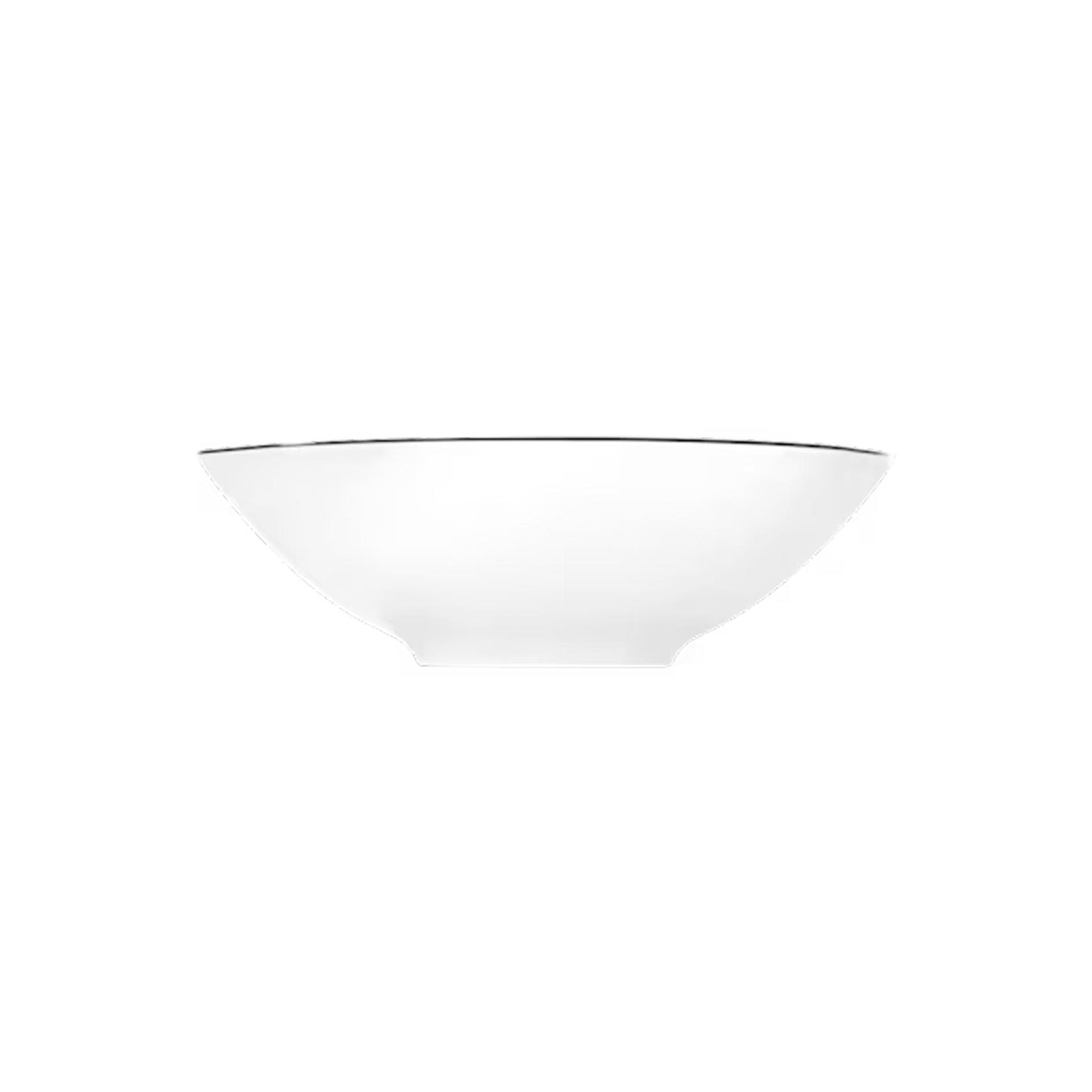 Arcadia White Salad Bowl