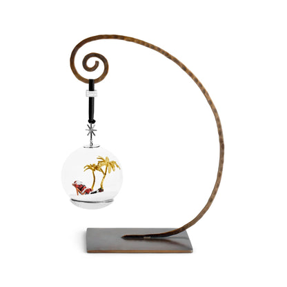 Կղզու Սանտա ձյունե գնդաձև զարդ