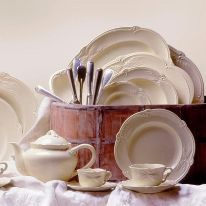 Rocaille White Set of 2 Cereal Bowls XL