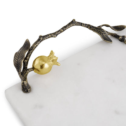 Նռան տեսքով փոքրիկ պանրի տախտակ դանակով /L