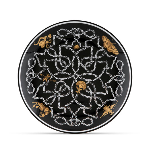 Arcadia Nero Dessert Plate