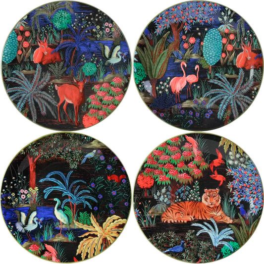 Jardin Du Palais Set of 4 Dinner Plates