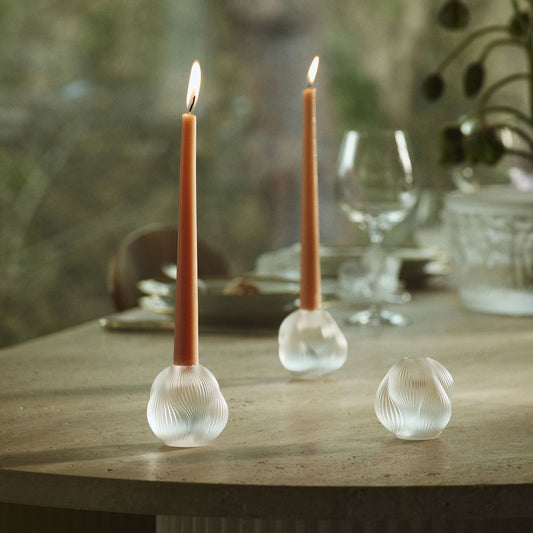 Alizé candle holder by Lalique – view 2