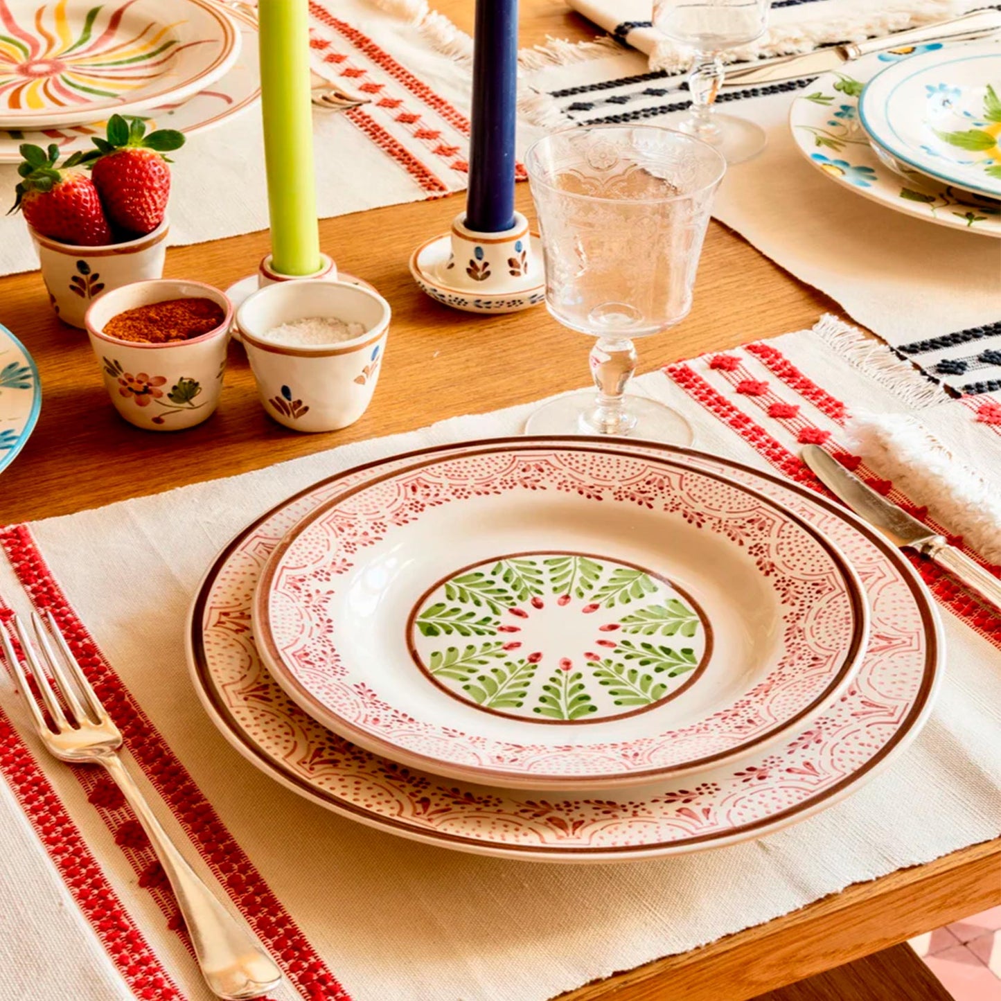 Mimosa Placemat Red