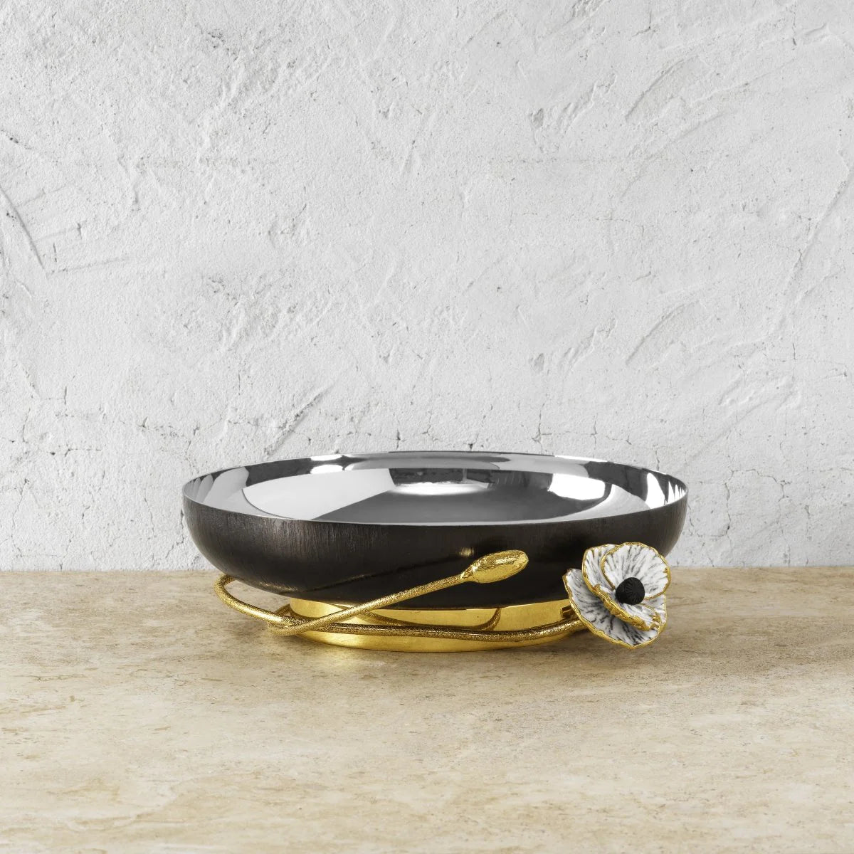 Anemone Footed Platter /Medium