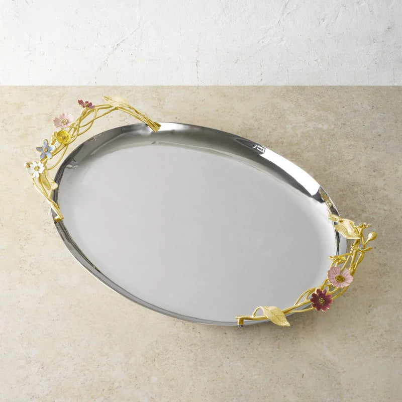 Wildflowers Medium Oval Tray