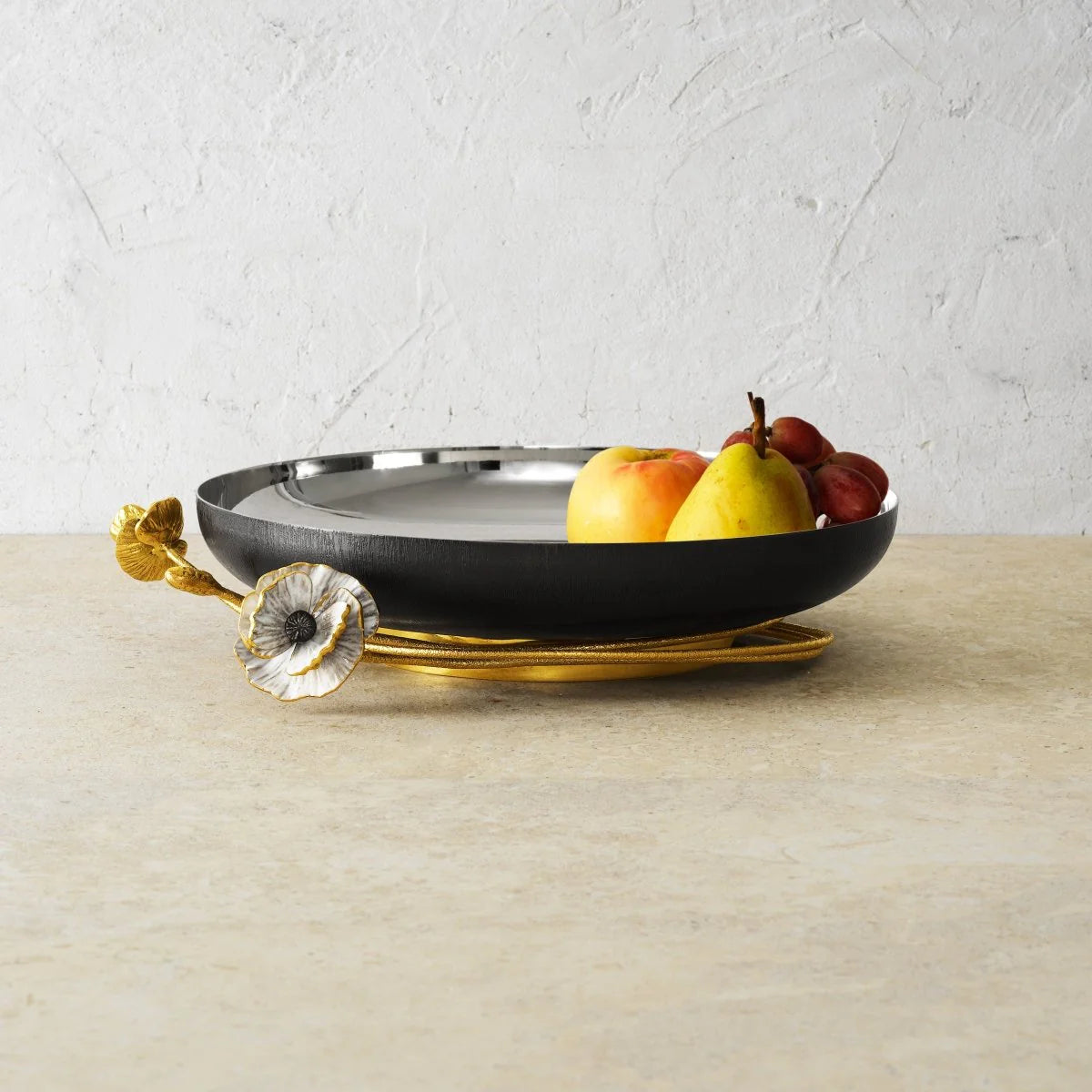 Anemone Footed Platter /Medium