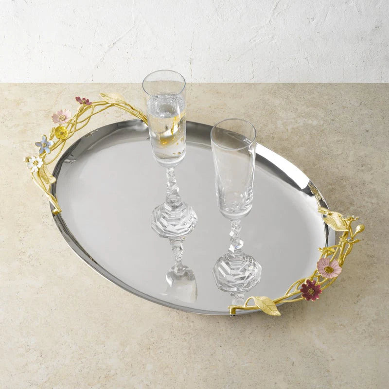 Wildflowers Medium Oval Tray