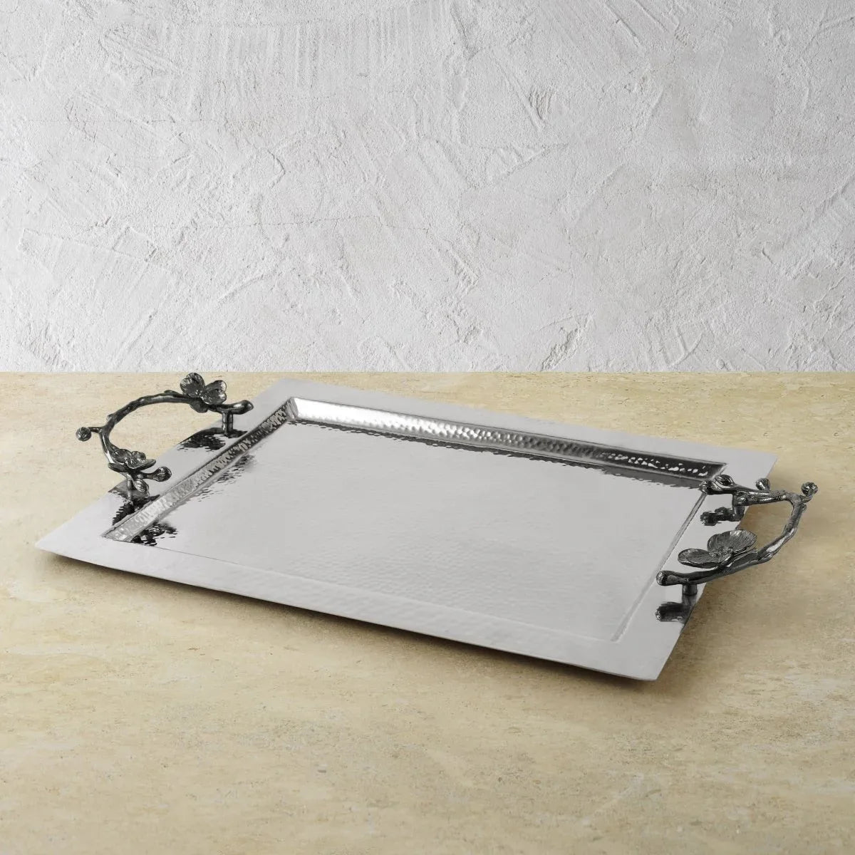 Black Orchid Serving Tray