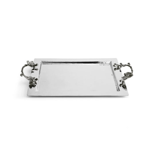 Black Orchid Serving Tray by Michael Aram