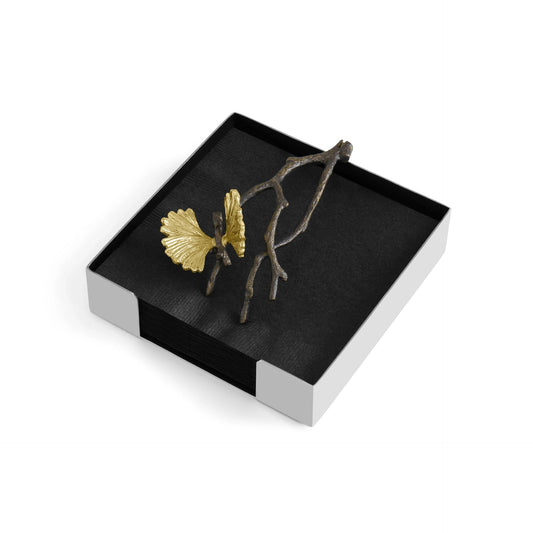 Butterfly Ginkgo Napkin Holder by Michael Aram
