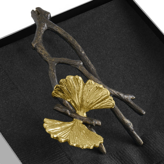 Butterfly Ginkgo Napkin Holder by Michael Aram – view 2