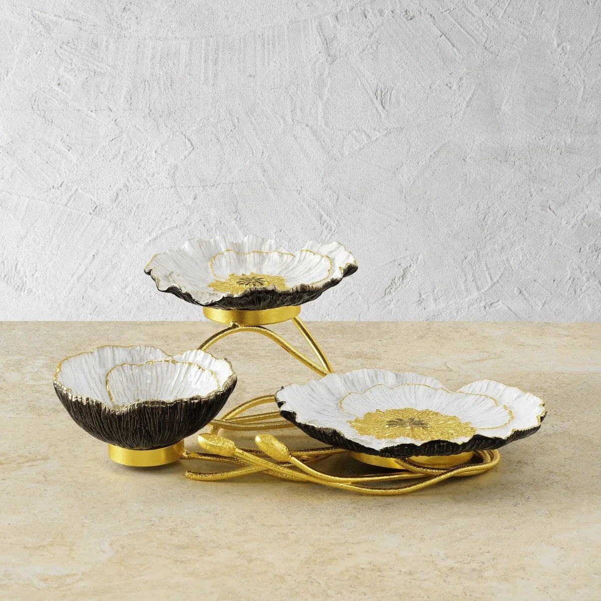 Anemone 3-Tier Dish