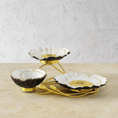 Anemone 3-Tier Dish