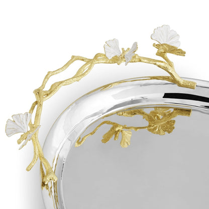 Butterfly Ginkgo Gold Սկուտեղ