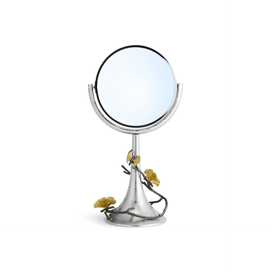 Butterfly Ginkgo Vanity Mirror by Michael Aram