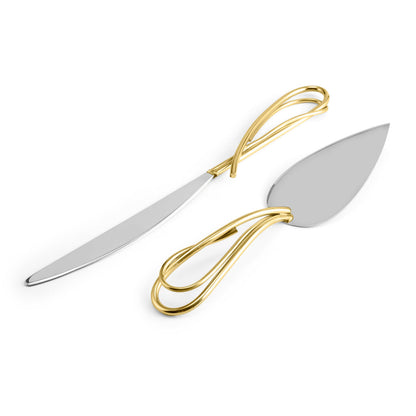Calla Lily Cake Knife & Server