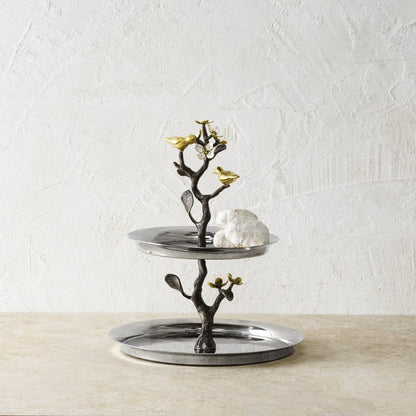 Lovebirds Etagere