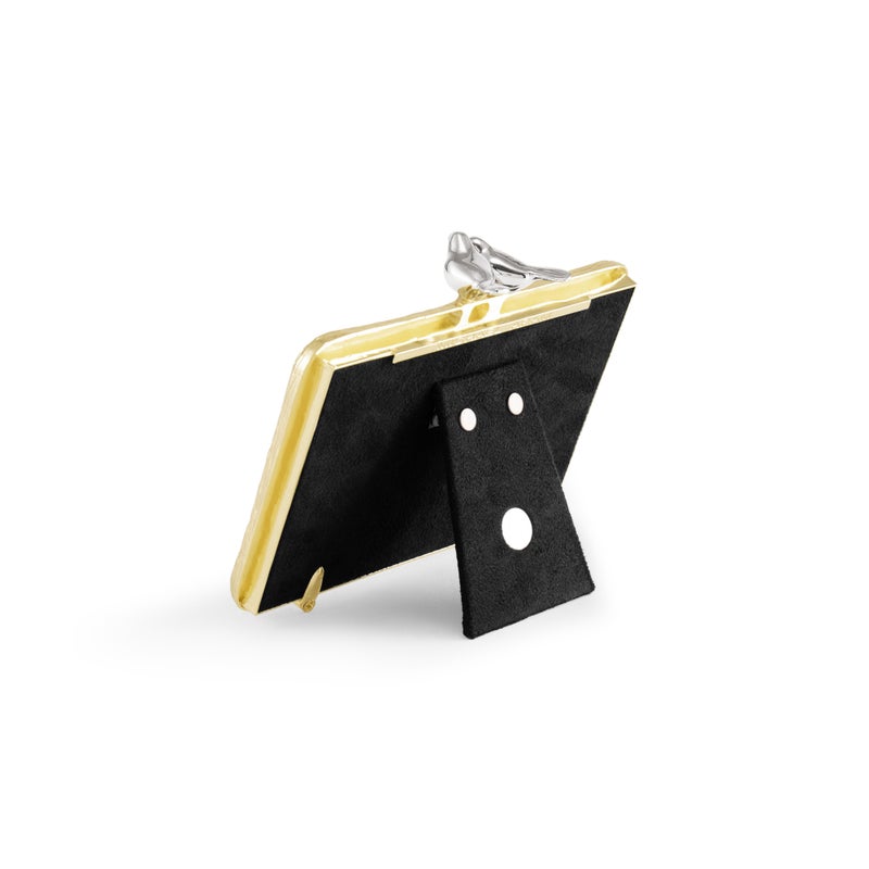 Lovebirds Silver & Gold
