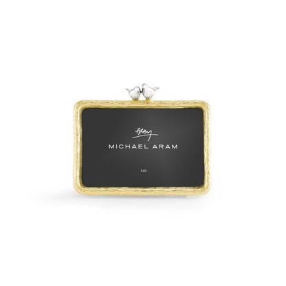 Lovebirds Silver & Gold