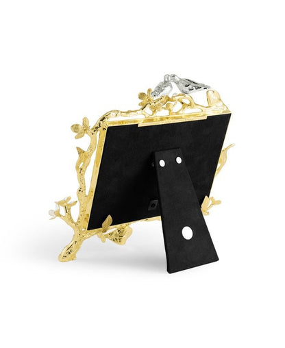 Lovebirds Silver & Gold