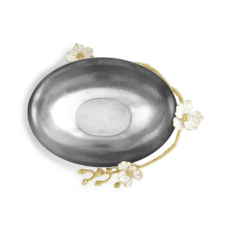 Orchid Low Oval Bowl Medium