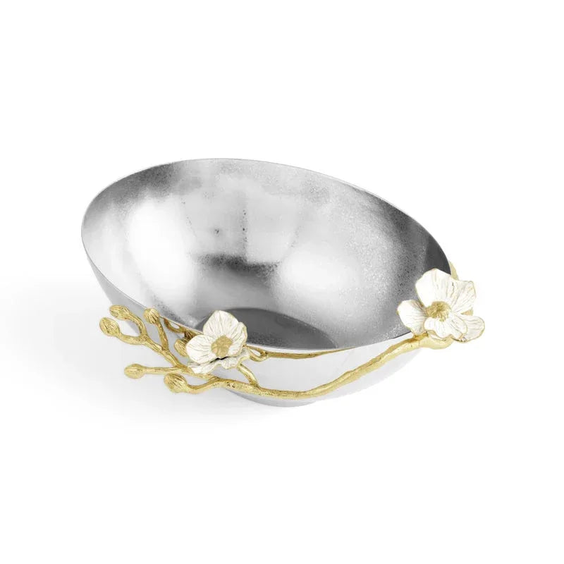 Orchid Low Oval Bowl Medium