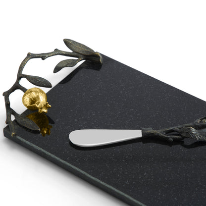 Pomegranate Պանրի մատուցման սկուտեղ դանակով