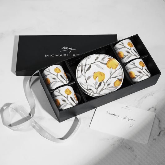 Pomegranate Սուրճի բաժակների հավաքածու