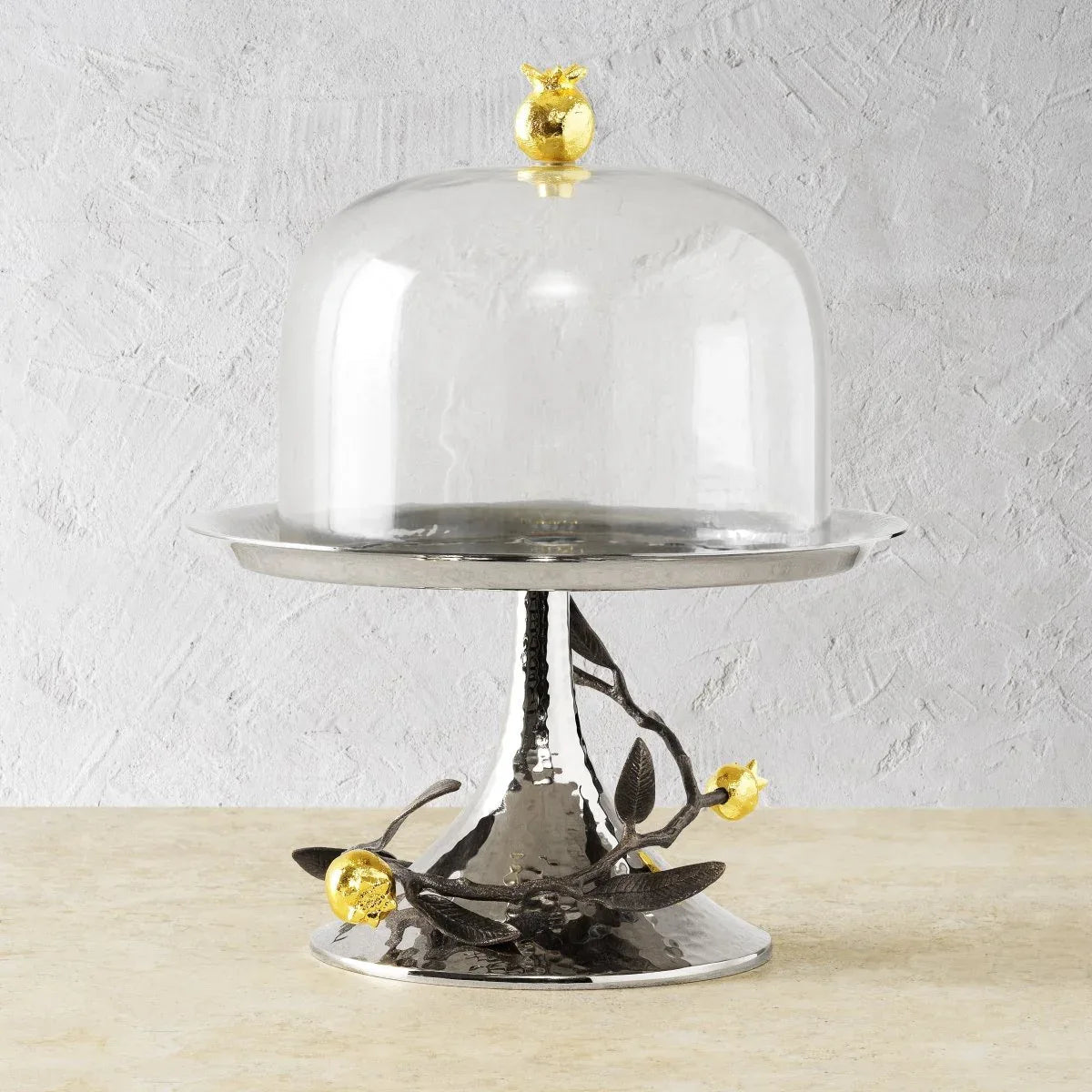Pomegranate Pastry Dish with Dome