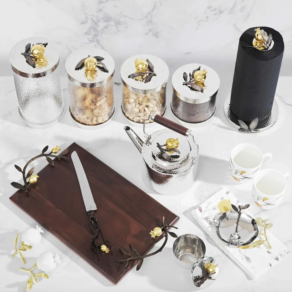 Pomegranate Salt & Pepper Set